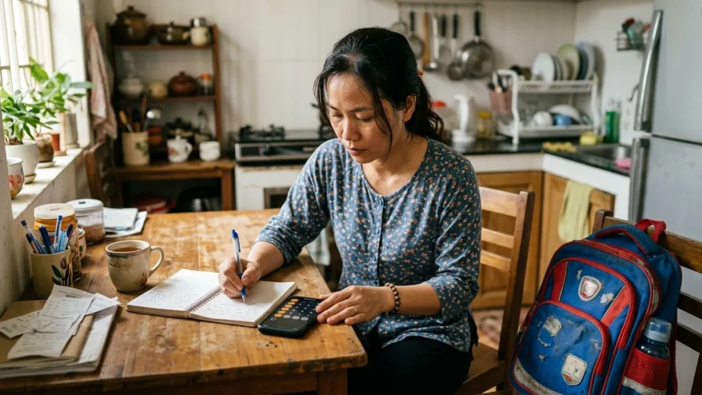 Phụ huynh tính chi phí thuê gia sư mỗi tháng